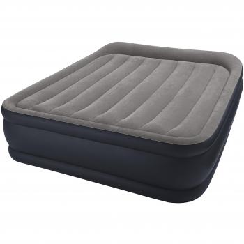 Intex 64136 Dura-Beam Standard Deluxe - Colchón hinchable, 152 x 203 x 42cm