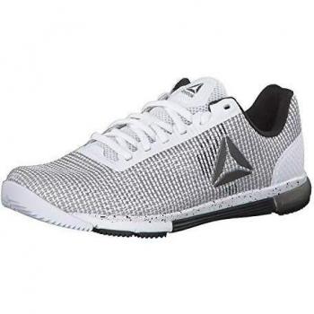 Reebok Speed TR Flexweave, Zapatillas de Deporte para Mujer, Blanco White Black White 000, 44.5 EU