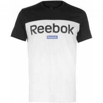 Reebok Te Bl SS tee Camiseta, Hombre, Negro, L