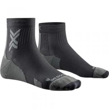 Calcetines X-Socks Run Discover Ankle, Unisex adulto, color Negro/Carbón, talla 39-41