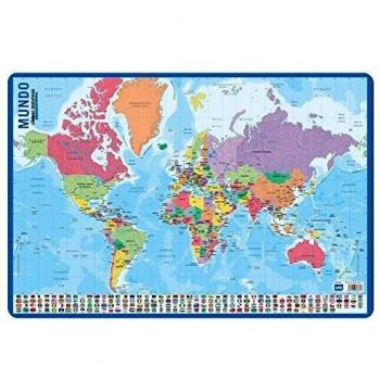 Grupo Erik Editores Lamina Educativa Mapa Del Mundo