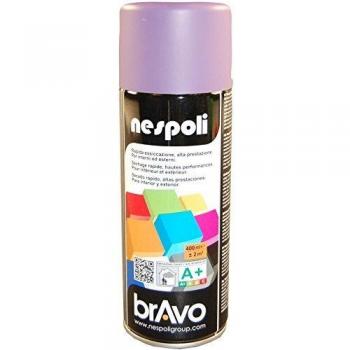 Spray Acrílico Profesional 400 ml Color Lila Efecto Satinado Nespoli