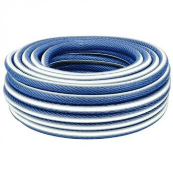 Manguera Antitorsión STAR BLUE PRO 50 Metros - Diámetro interior 15mm - PVC con 5 capas - Reforzado textil malla tricotada
