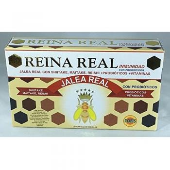 Robis Reina Real Inmunidad, Jalea Real con Probióticos, 20 Ampollas de 10ml