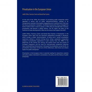 Privatisation in the European Union: Public Enterprises and Integration - Academic Edition