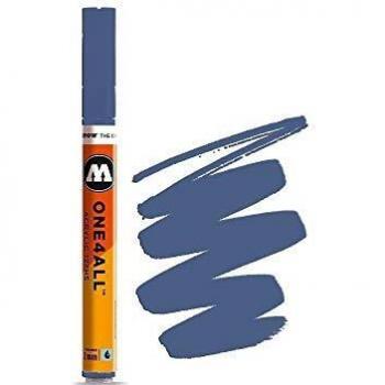 Rotulador Acrílico One4All 227HS 4mm Metallic Azul Recargable
