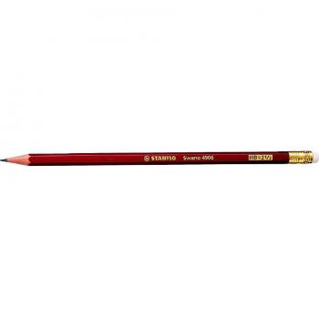 Lápiz STA Swano HB con goma 4906 (12 u.)