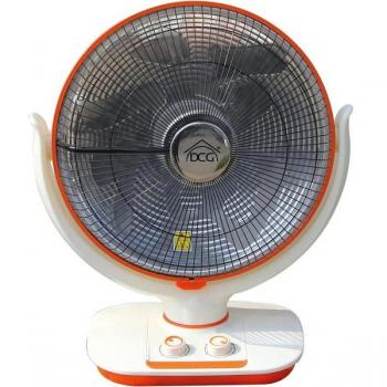 Estufa Eléctrica Oscilante de Carbono Cristal 900W Diámetro 40cm Modelo SA9660
