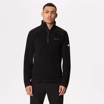 Regatta Men's Montes Lightweight Half Zip Fleece Black, Size: M