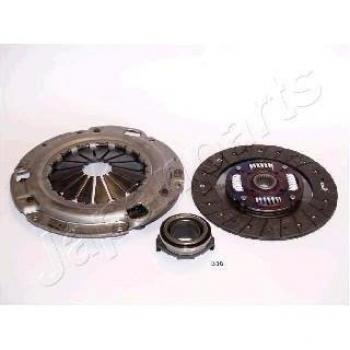 Kit de embrague JAPANPARTS KF-338 / ASHIKA 92-03-338 - incluye disco de embrague, plato de presión y rodamiento de desembrague, compatible con vehículos específicos según el fabricante, diseñado para un