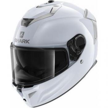 Casco Integral Shark Spartan GT Blanco-Plata