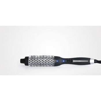 Cepillo de Pelo Térmico Eléctrico Iónico Perfect Beauty Ionic Roller Ø30mm, Color Negro