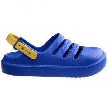 Havaianas-Zuecos Azul Niños Talla 34-35 con Diseño Estrellado