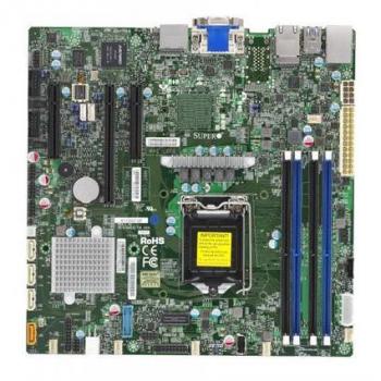 Placa Base Supermicro X11SSZ-QF Micro ATX LGA1151 Intel Q170 con 2x Gigabit LAN y USB 3.0