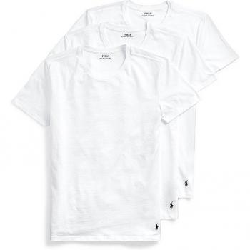 Polo Ralph Lauren Women's Multicolour Crew Neck T-Shirt (Pack of 3) - XXL