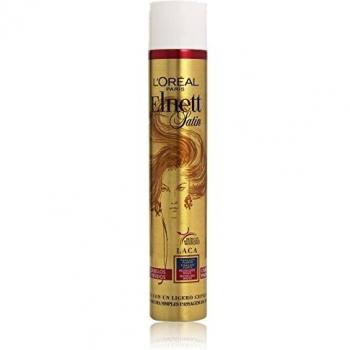 L'Oreal Paris Elnett Laca de Peinado Satin Cabellos Teñidos - 400 ml