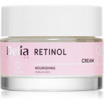 Delia Cosmetics Retinol Nourishing Day Cream - 50 ml, Nutrient-Rich Formula with Retinol