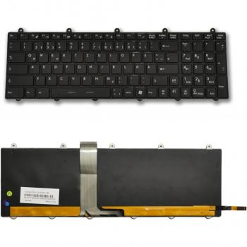Teclado para MSI 2PE Apache Pro GE60 GE70 GE70 – 2pei781 W7 GP60 GP70 Keyboard con iluminación Alemán