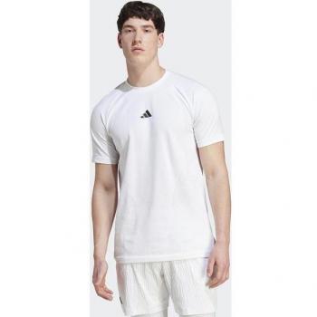 adidas Aeroready Pro Seamless Tennis Camiseta de Manga Corta para Hombre - Blanco