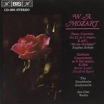 Mozart: Concertos for piano No21; Sinfonia concertante in Ef