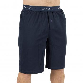 Gant Hombre Logo Wasit pijama Pantalones cortos, Azul, Large