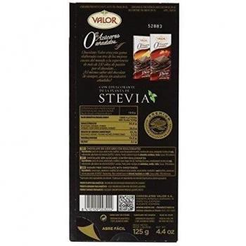 Chocolates Valor - Chocolate Negro 70% - 125 g