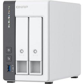 QNAP TS-216G 2-Bay NAS Storage Server with ARM Cortex-A55 Processor and 4GB RAM
