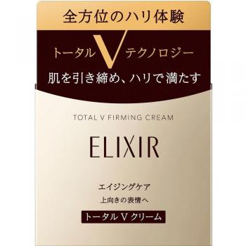 Shiseido Elixir Total V Firming Cream 50g - Anti-Aging Facial Moisturizer