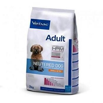 Virbac Veterinary HPM Vet Dog Adult Alimento esterilizado para perros S & Toy 1,5 kg