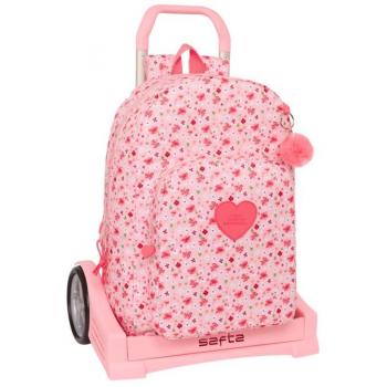 Mochila Escolar Carro Evolution Vicky Martin Berrocal In Bloom 14x30x46 Cms