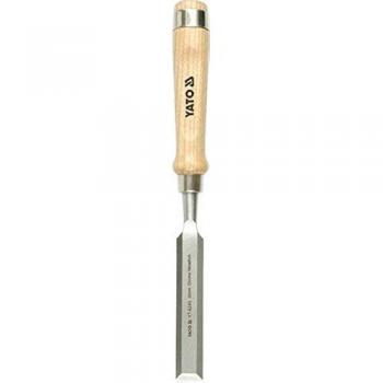 Cincel para emparejar Yato YT-6253, herramienta de carpintería, crv60, 28 mm, con mango de madera