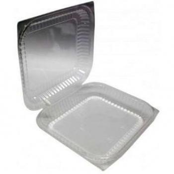 Cuenco con tapa - Transparencia - PS - GL 502 - 1000ccm - 220 x 193 x 47 mm - 25 pcs