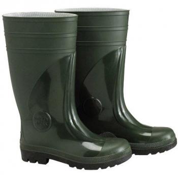 Wolfpack 15010168 Botas Goma Altas Verdes Seguridad Nº 48
