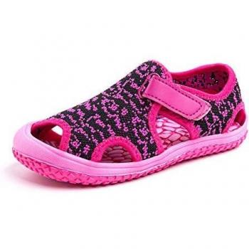 Sandalias Niño Niña Verano Sandalias Deportivas Playa Zapatillas Antideslizante Senderismo Piscina Rosa Púrpura Azul Gris Verde EU 21-31 Rosa2 23