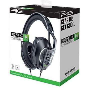 Nacon RIG 300 Pro HX, Auriculares para Juegos para Xbox Series X/S/One, Negro