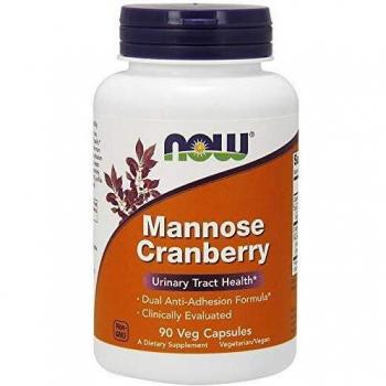 D-Mannose and Cranberry Extract - 90 Vegan Capsules