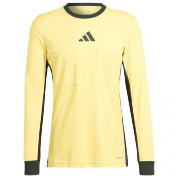 Adidas Camiseta de Manga Larga Referee 24 Amarillo, Jersey Long Sleeve, Spark, XX-Large Hombres