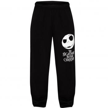Pesadilla Antes De Navidad Jack Pantalones de gimnasia Negro XL