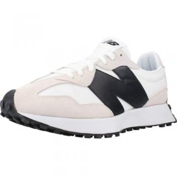 Zapatilla New Balance 327 MS327CWB en Blanco para Hombre, Talla 38.5 EU, Color Gris y Negro