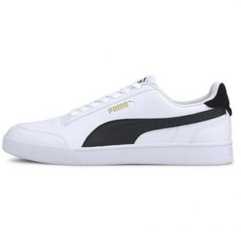 Zapatillas Puma Shuffle Hombre Blanco 40 Casual Plano con Cordones