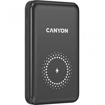 Cargador Portátil Canyon PB-1001 10000mAh Batería de Polímero de Litio Blanco