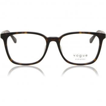 Vogue Gafas Graduadas VO 5399D W656 Ajuste Asiático Tortoiseshell 53 Lentes Recetadas para Mujer