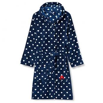 Playshoes Hearts Fleece Bathrobe for Kids