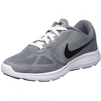 Nike Cool Grey / Black-White-WLF Grey Zapatillas de running, Niños, Gris, 38