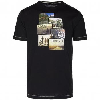 Ternua ® Windgap Camiseta, Mujer, Negro, 2XL