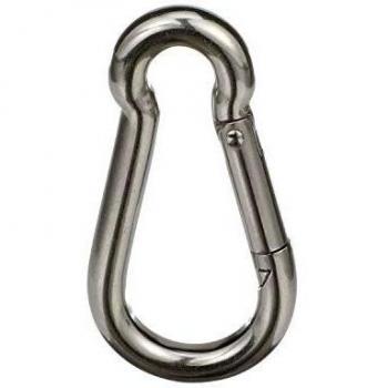 Seachoice 50-36861 Mosquetón abierto inox, 8 x 83 mm