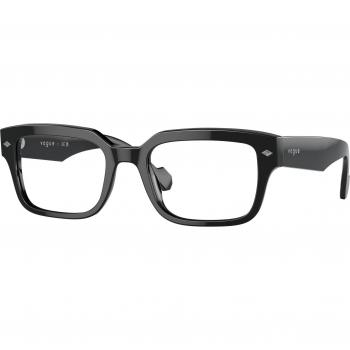 Vogue Gafas Graduadas VO 5491 W44 Armazones para Hombre Negros Lentes Recetados 53