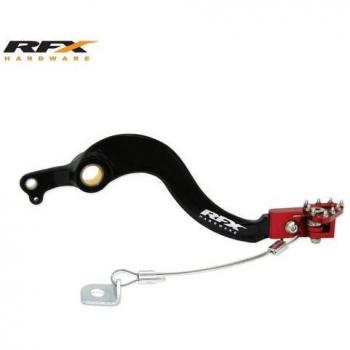 RFX fxrb 10100 99rd Flex punta Pedal de freno trasero HONDA CRF250 04 – 09, rojo