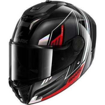Casco Integral Shark Spartan RS Byrhon Negro-Verde-Amarillo y Negro-Rojo, diseño aerodinámico, sistema de ventilación optimizado, visera anti-rayaduras, interior desmontable y lavable, homologación ECE