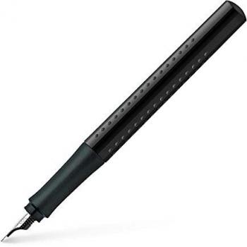 Pluma estilográfica Faber-Castell Grip 2010 HARMONY Trazo M Negro